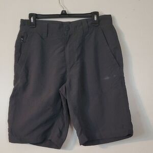 The North Face 11' Nylon Hiking Shorts Size 32 Grey Pockets Gorpcore Streetwear